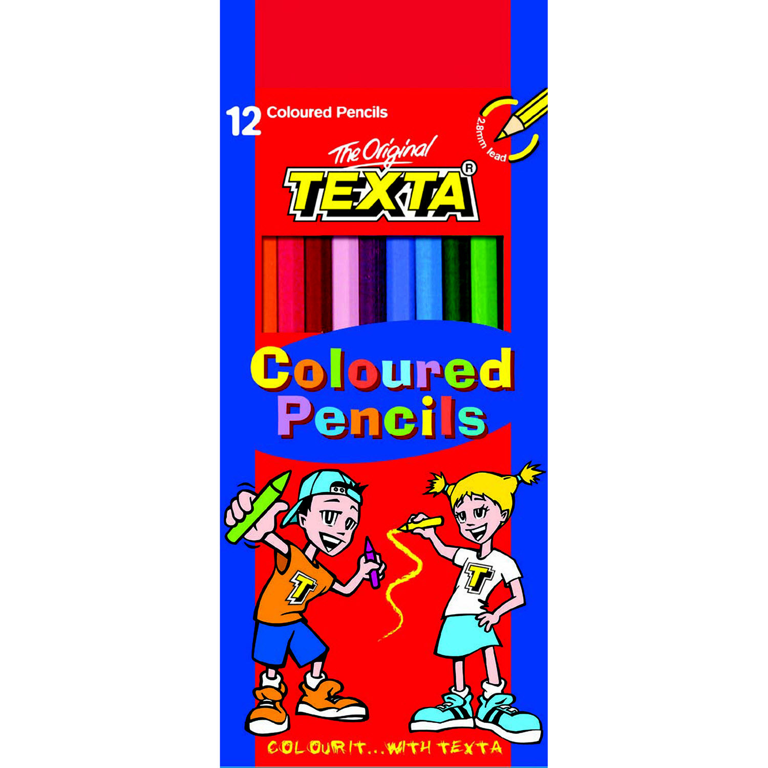 Texta 2025 coloured pencils