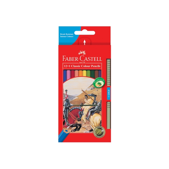Faber-Castell 12 Classic Colour Pencils &ndash; 6 Packs product photo Internal 1 DETAILS