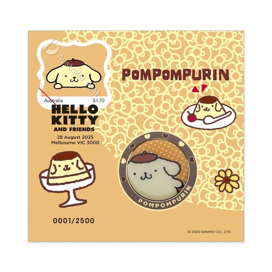 Pompompurin Medallion Cover product photo Internal 1 DETAILS