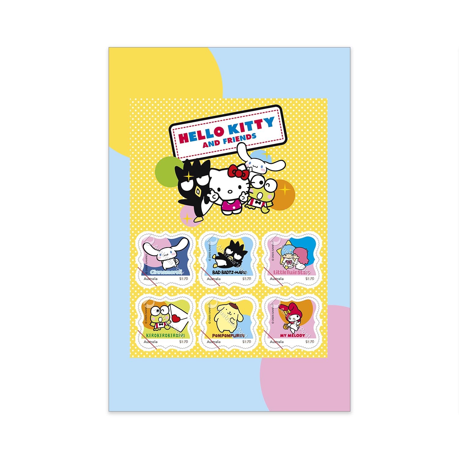Hello Kitty and Friends Stamp Collection - Gifts