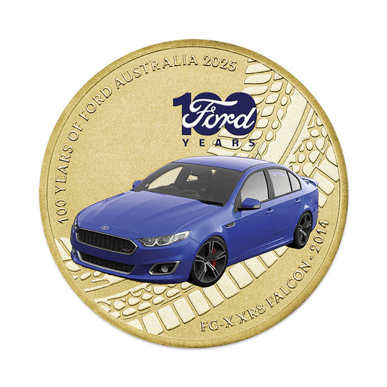 Ford: 100 Years in Australia FG-X XR8 Falcon Postal Numismatic Cover (PNC) product photo Internal 6 DETAILS