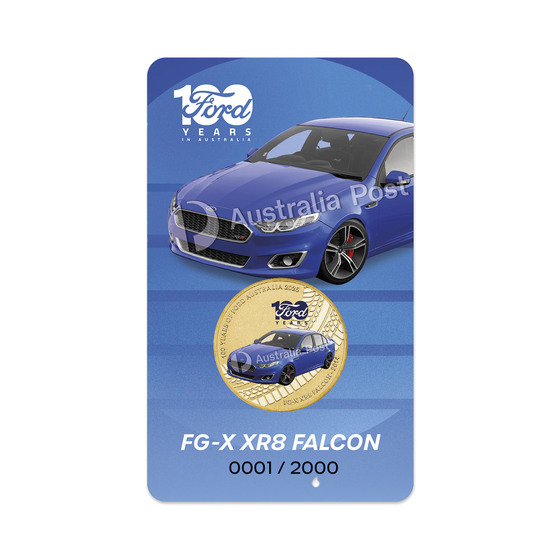 Ford: 100 Years in Australia FG-X XR8 Falcon Coin-in-Card product photo Internal 1 DETAILS