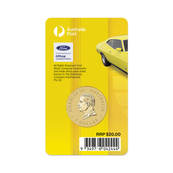 Ford: 100 Years in Australia XA Falcon Coin-in-Card product photo Internal 2 DETAILS