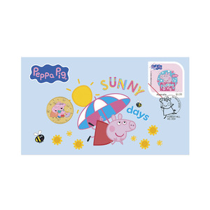 Peppa Pig Postal Numismatic Cover (PNC) product photo