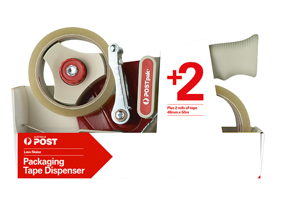Packaging Tape Dispenser & 2 Rolls Clear Tape TA5 (48mm x 50m) &ndash; 6 Pack product photo Internal 1 DETAILS