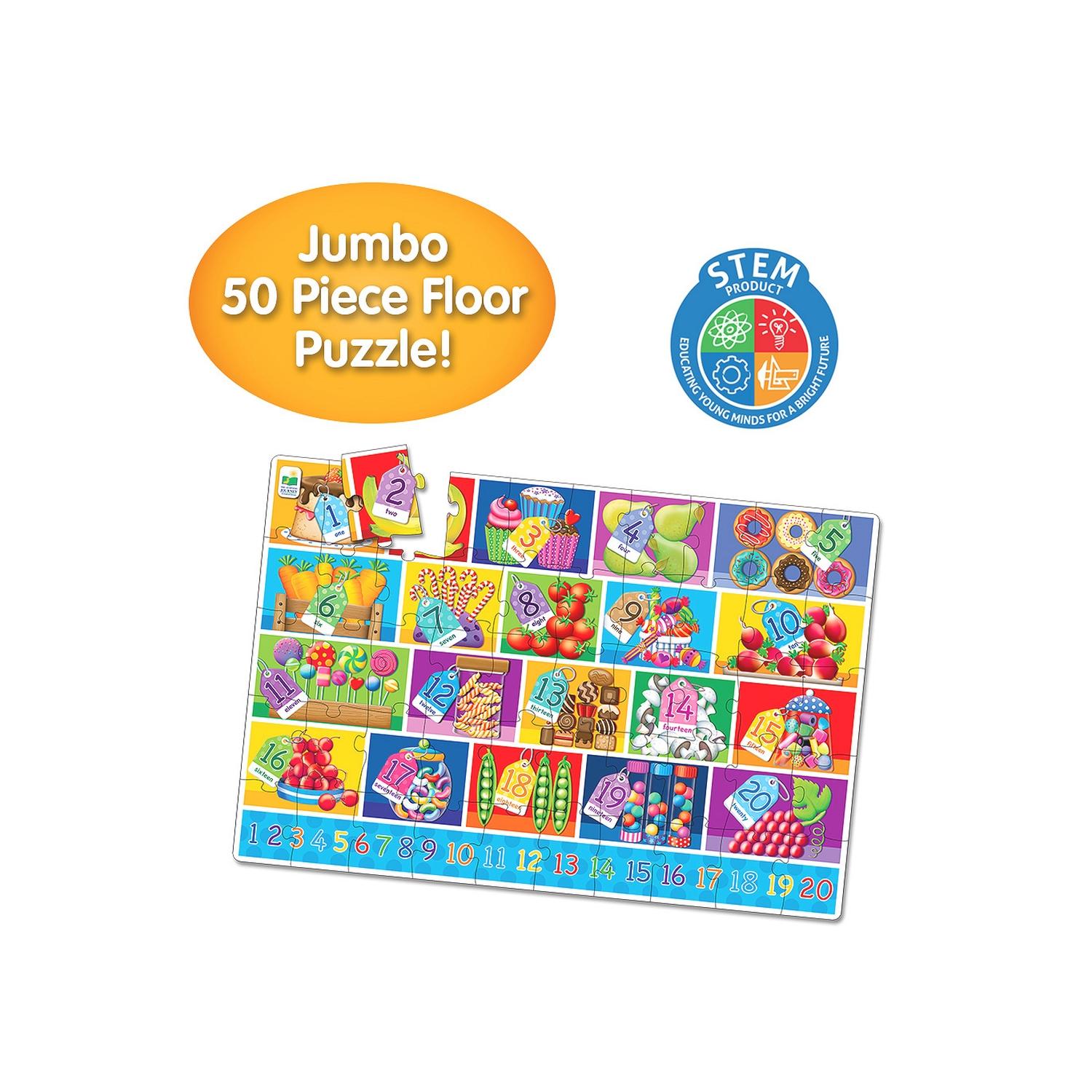 Jumbo Floor Puzzle Numbers Toys