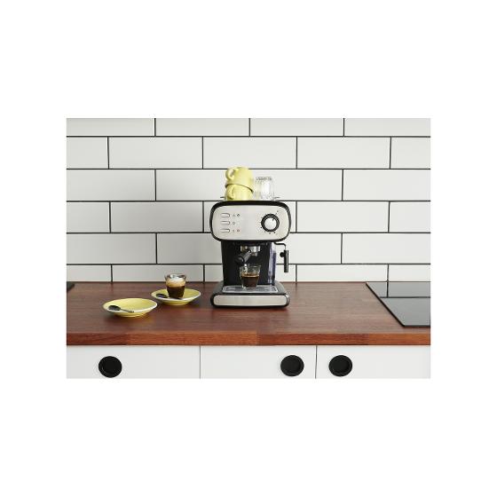 Mistral Coffee Machine Matte Black Home Appliances