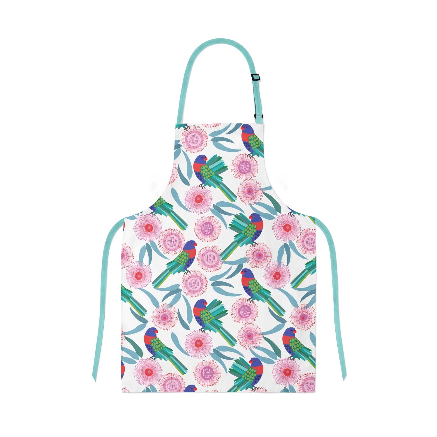 Jocelyn Proust Kitchen Apron Lorikeet & Blossom Homewares