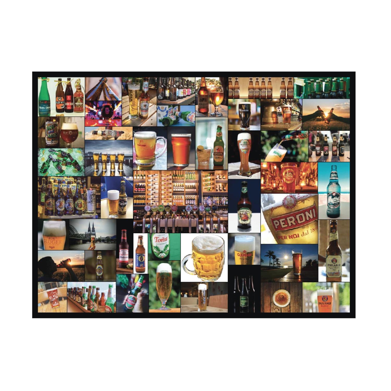 World of Beers 1000Piece Jigsaw Puzzle Toys