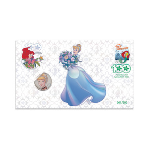 Disney Princess Limited-Edition Medallion & Minisheet Collection product photo
