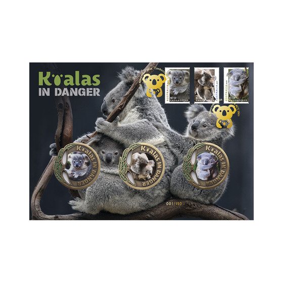Koalas in Danger Limited-Edtion Medallion Cover  product photo Internal 1 DETAILS