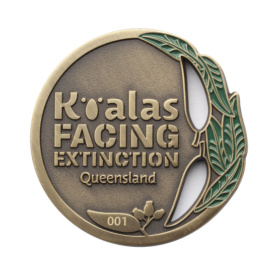 Koalas in Danger Limited-Edtion Medallion Cover  product photo Internal 6 DETAILS