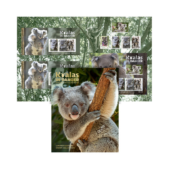 Koalas In Danger Limited-Edition Stamp Collection product photo Internal 1 DETAILS
