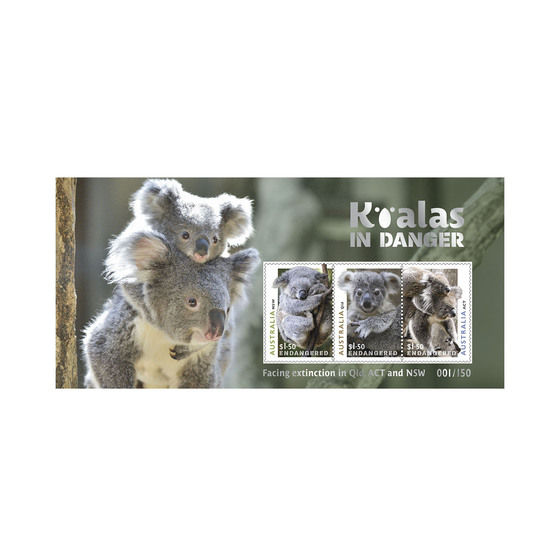 Koalas In Danger Limited-Edition Stamp Collection product photo Internal 3 DETAILS