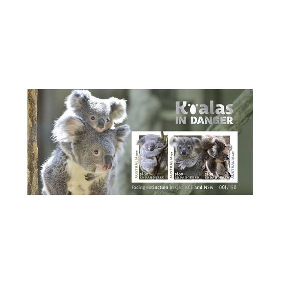 Koalas In Danger Limited-Edition Stamp Collection product photo Internal 4 DETAILS