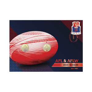 AFL and AFLW Limited-Edition Two-Coin Postal Numismatic Cover (PNC) product photo