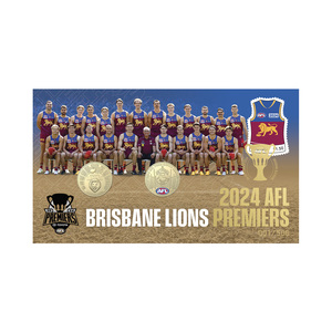 2024 AFL Grand Final Limited-Edition Two-Coin Postal Numismatic Cover (PNC) product photo