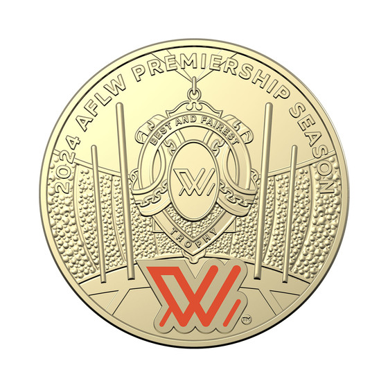 AFLW 2023 and AFLW 2024 Seasons Limited-Edition Postal Numismatic Cover (PNC) product photo Internal 3 DETAILS