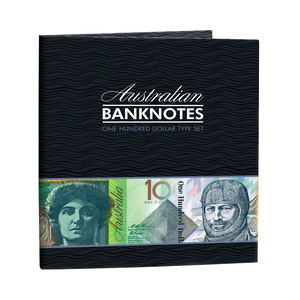 Australian $100 Banknote Type Set product photo