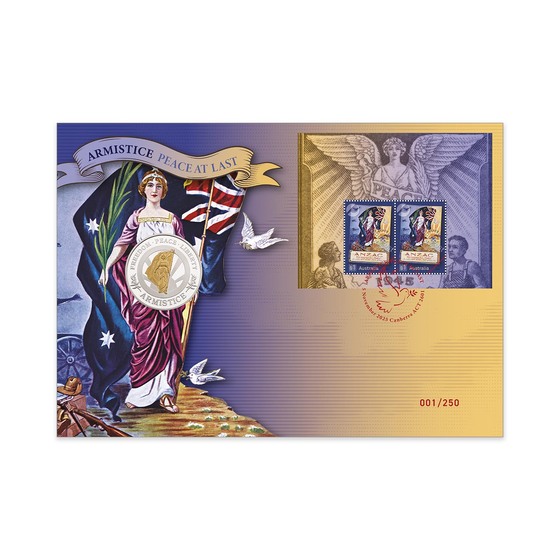 Armistice Limited Edition Prestige Medallion Cover product photo Internal 1 DETAILS