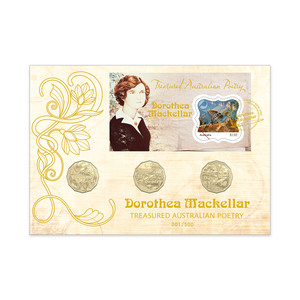 Dorothea Mackellar Limited Edition Three Coin Postal Numismatic Cover (PNC) product photo