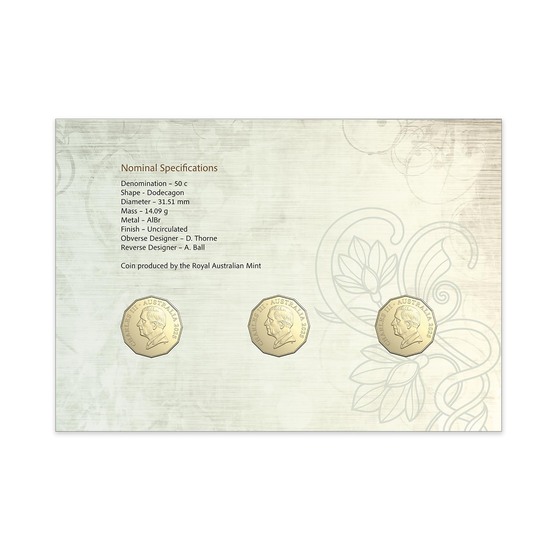 Dorothea Mackellar Limited Edition Three Coin Postal Numismatic Cover (PNC) product photo Internal 3 DETAILS