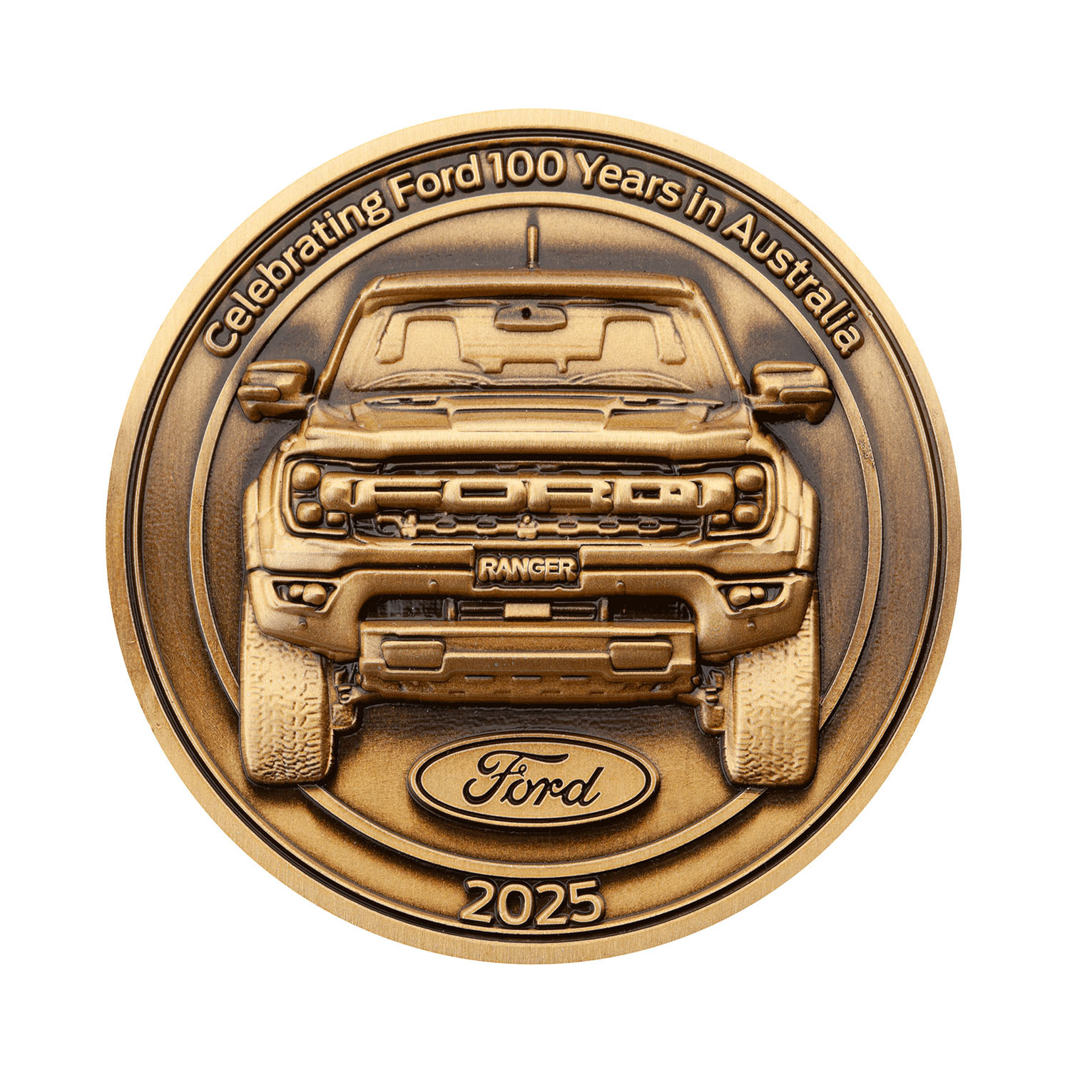 Ford First and Last Car Limited Edition Two Medallion Cover - Impressions