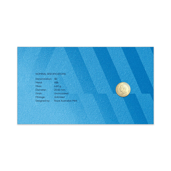 2025 Australian Open Men's Limited Edition Postal Numismatic Cover (PNC) product photo Internal 3 DETAILS