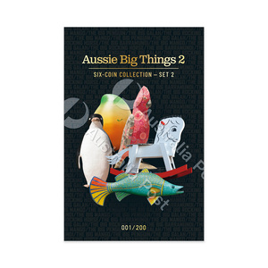 2025 Aussie Big Things 2 Limited Edition Six Coin Collection &ndash; Set 2 product photo