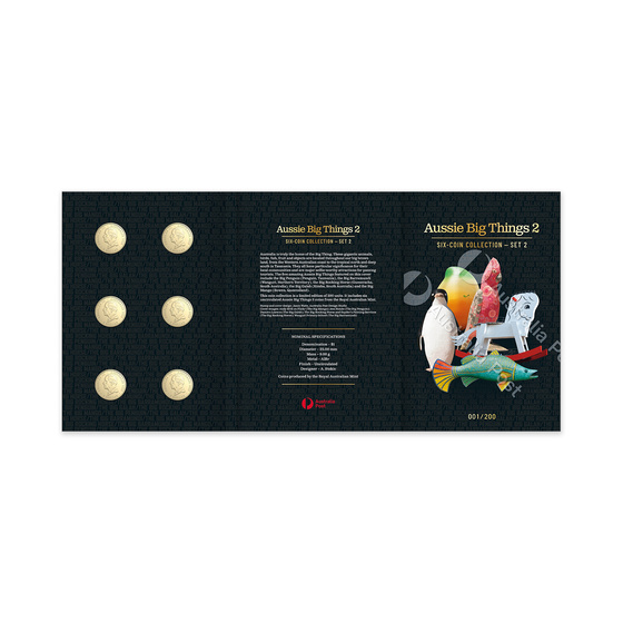 2025 Aussie Big Things 2 Limited Edition Six Coin Collection &ndash; Set 2 product photo Internal 3 DETAILS