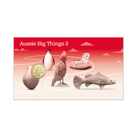 2025 Aussie Big Things 2 Design 2 Limited Edition Uncirculated Postal Numismatic Cover (PNC) product photo Internal 2 DETAILS