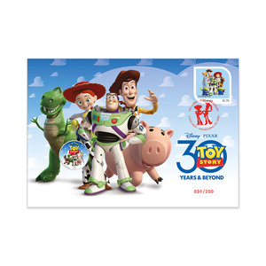 Toy Story 30th Anniversary Limited Edition Prestige Postal Numismatic Cover (PNC) product photo