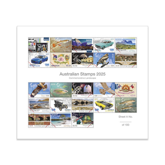 2025 Australian Multisheet Collection product photo Internal 1 DETAILS