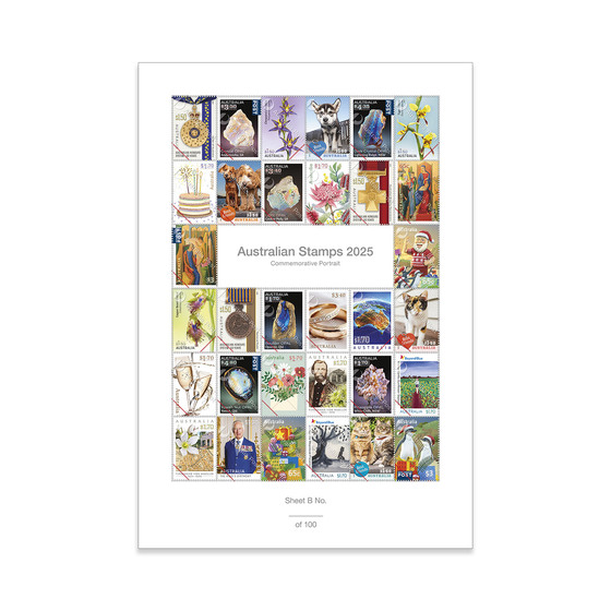 2025 Australian Multisheet Collection product photo Internal 2 DETAILS