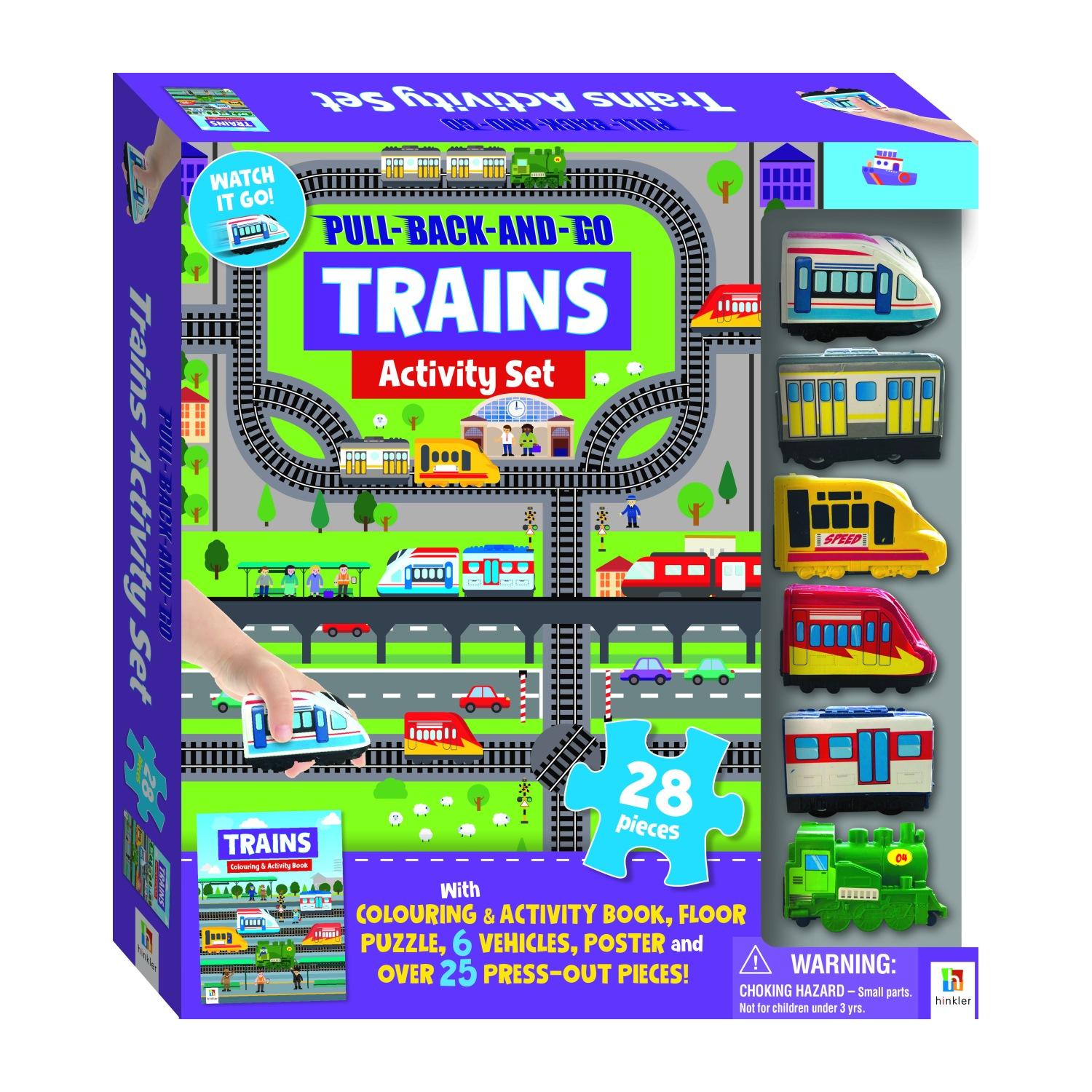 Pull Back And Go – Trains - Toys