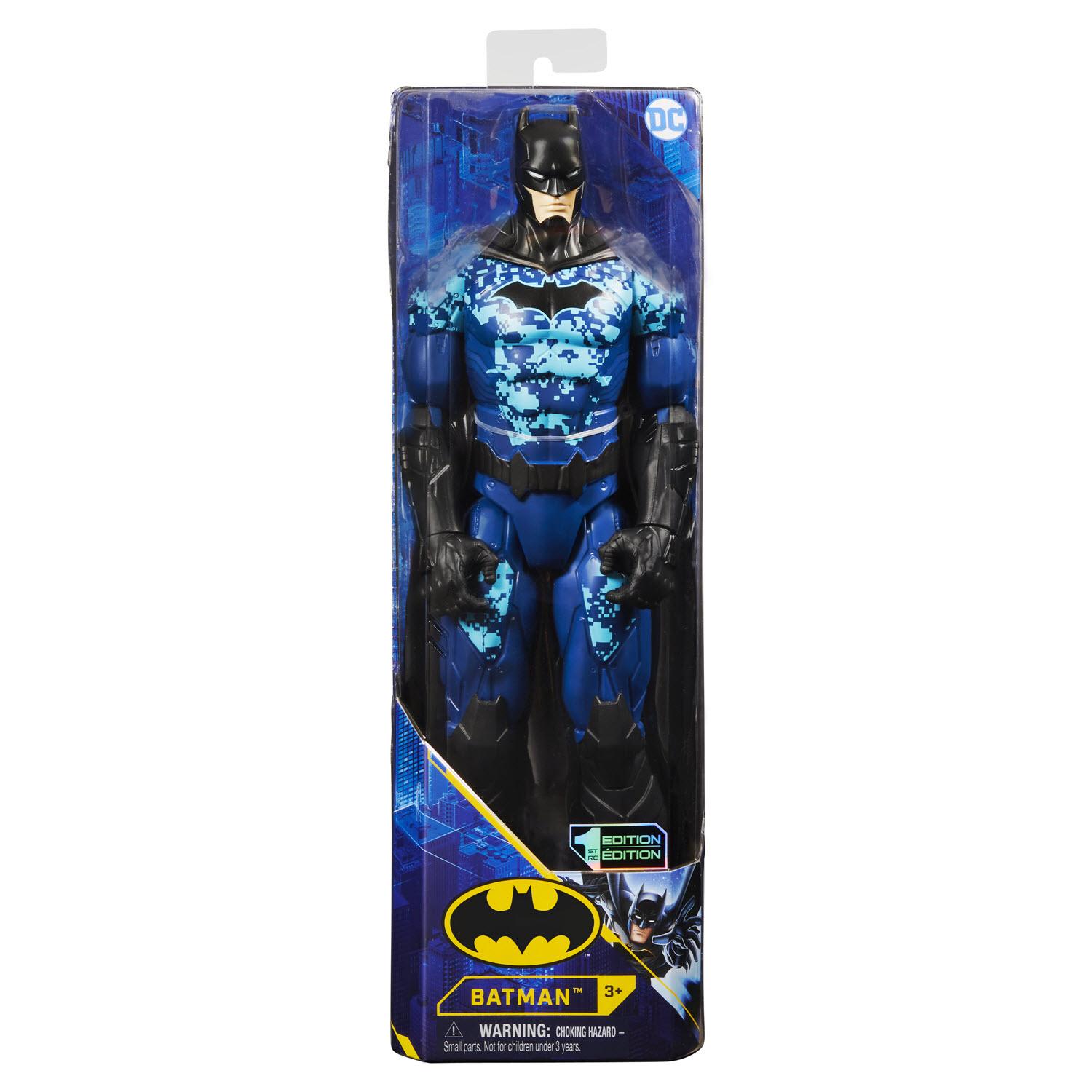Batman Action Figure – Bat-Tech Tactical Blue Camouflage - Toys