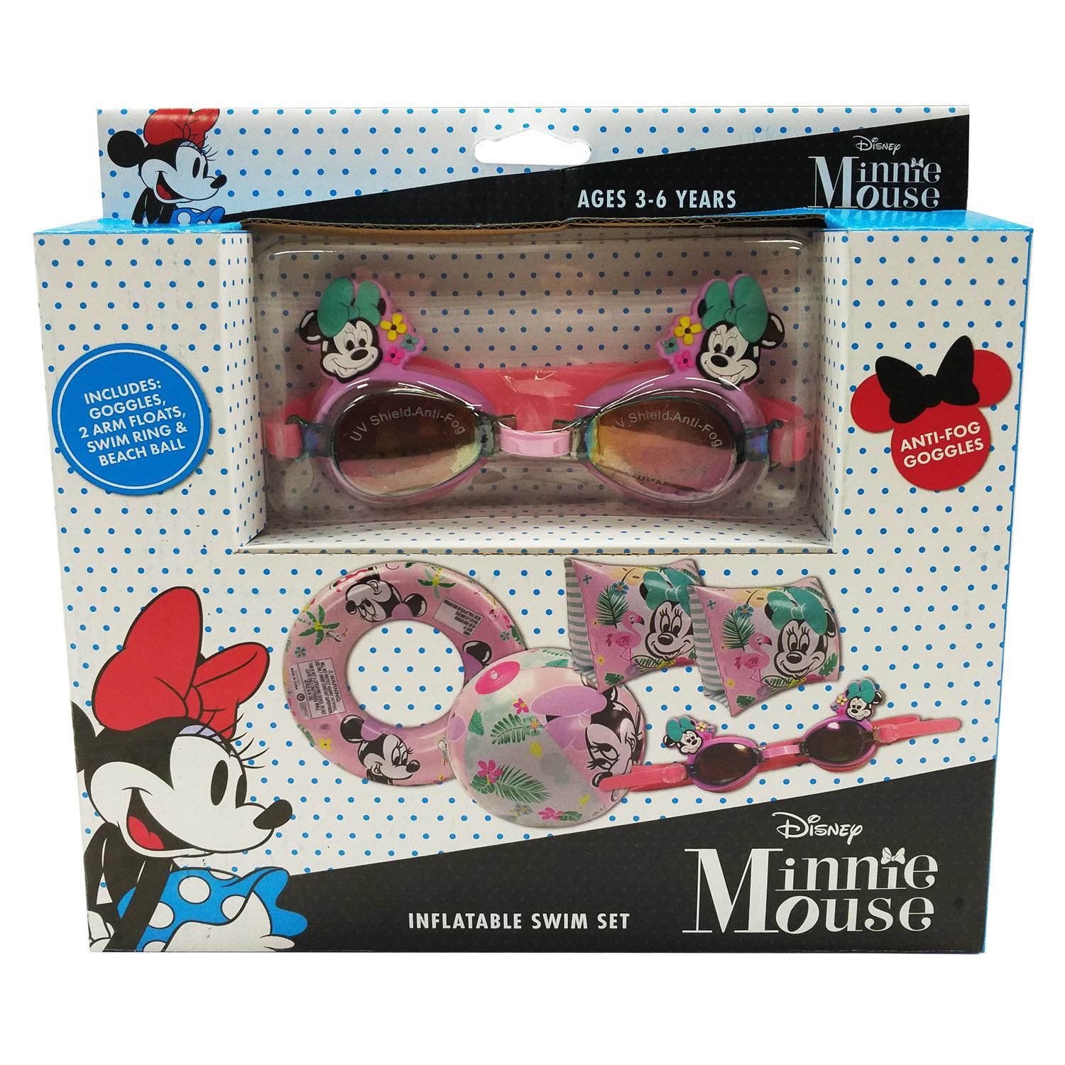Inflatable 5 Piece Swim Set Minnie Toys