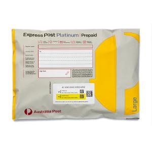 Express Post Platinum Prepaid Satchel Large – 10 Pack - Express Post