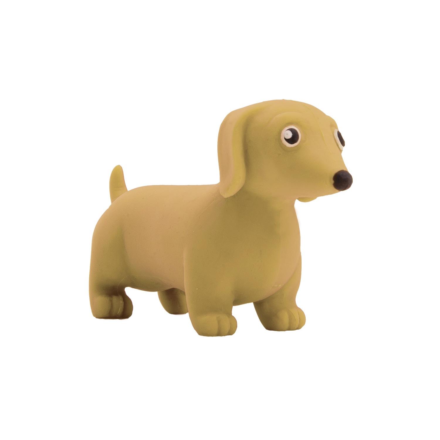Stretchy Sausage Dog Beige Toys