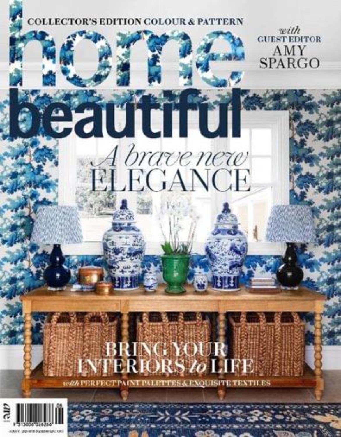 Australian Home Beautiful Magazine 12 Month Subscription Home & gardens