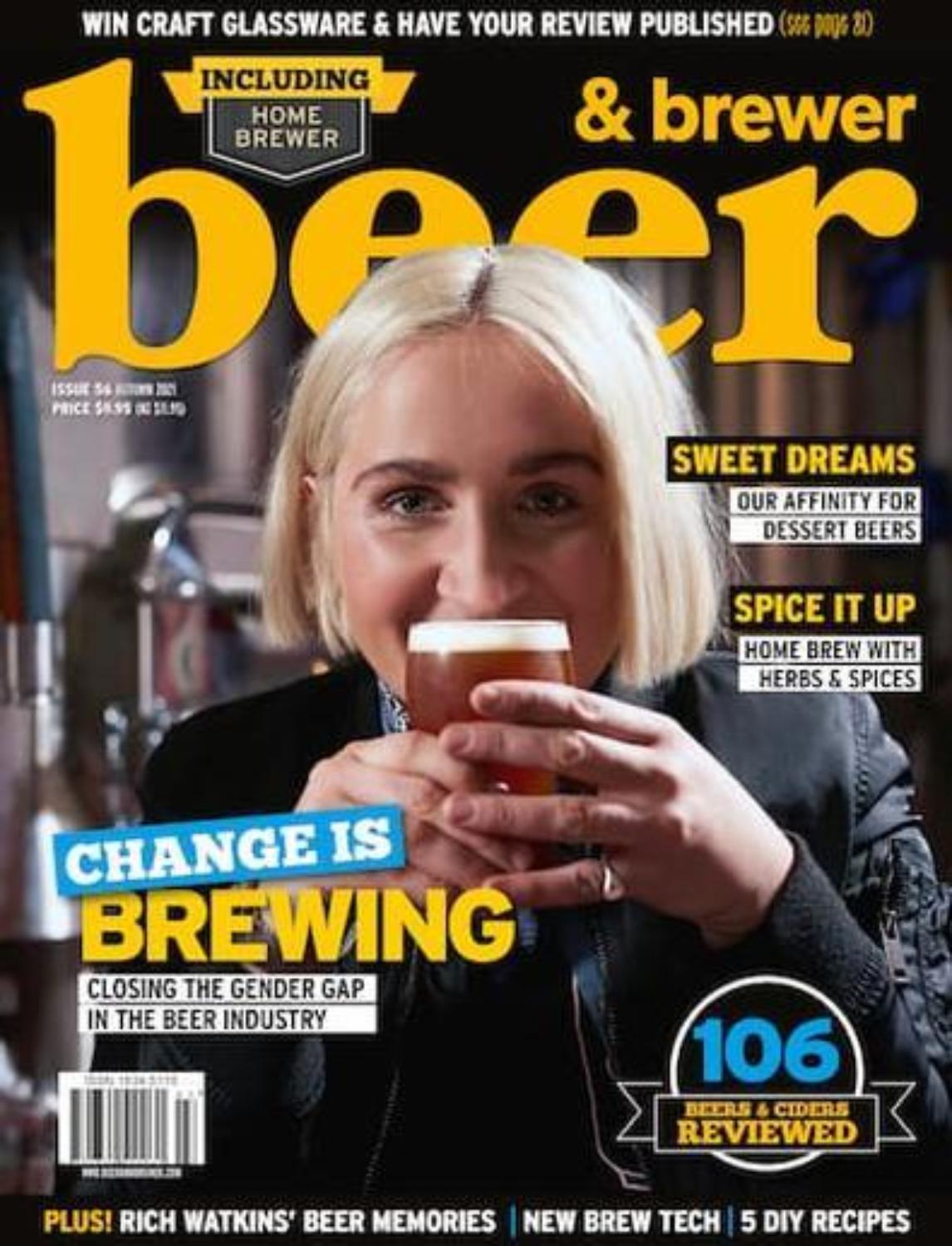 Beer & Brewer Magazine 12 Month Subscription Food & drink