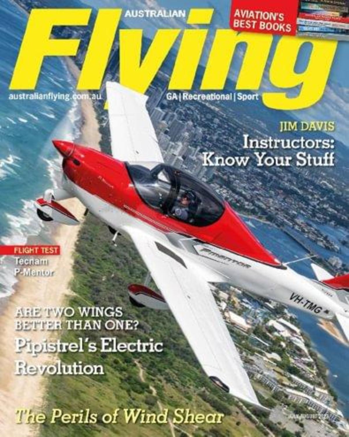 Australian Flying Magazine 12 Month Subscription Science & nature