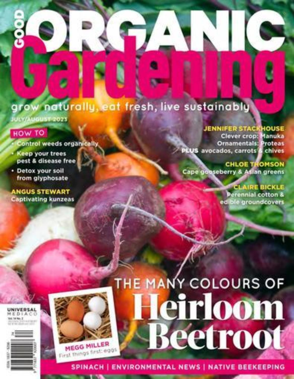 Good Organic Gardening Magazine 12 Month Subscription Home And Gardens 8927