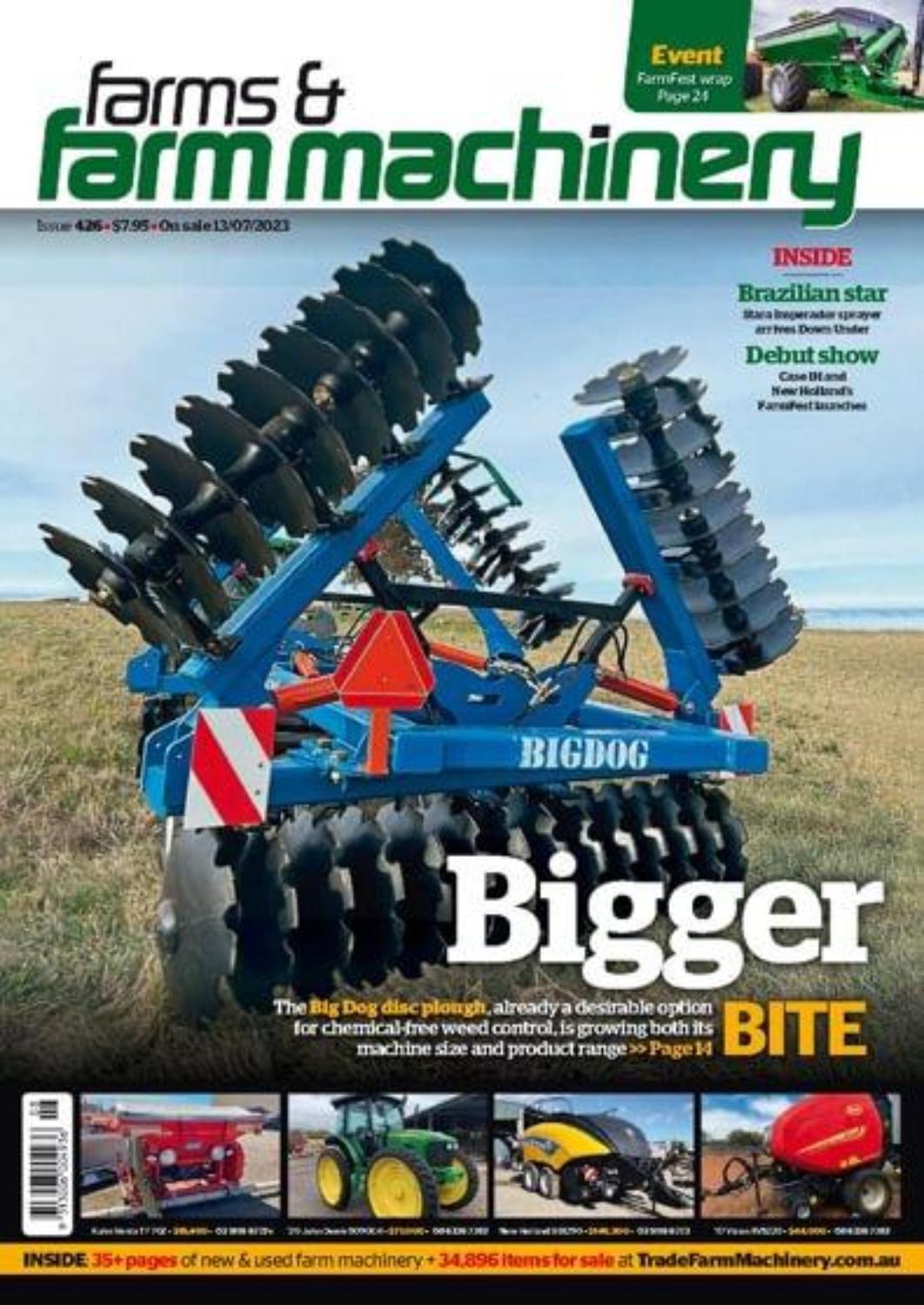 Farms & Farm Machinery Magazine 12 Month Subscription Motoring