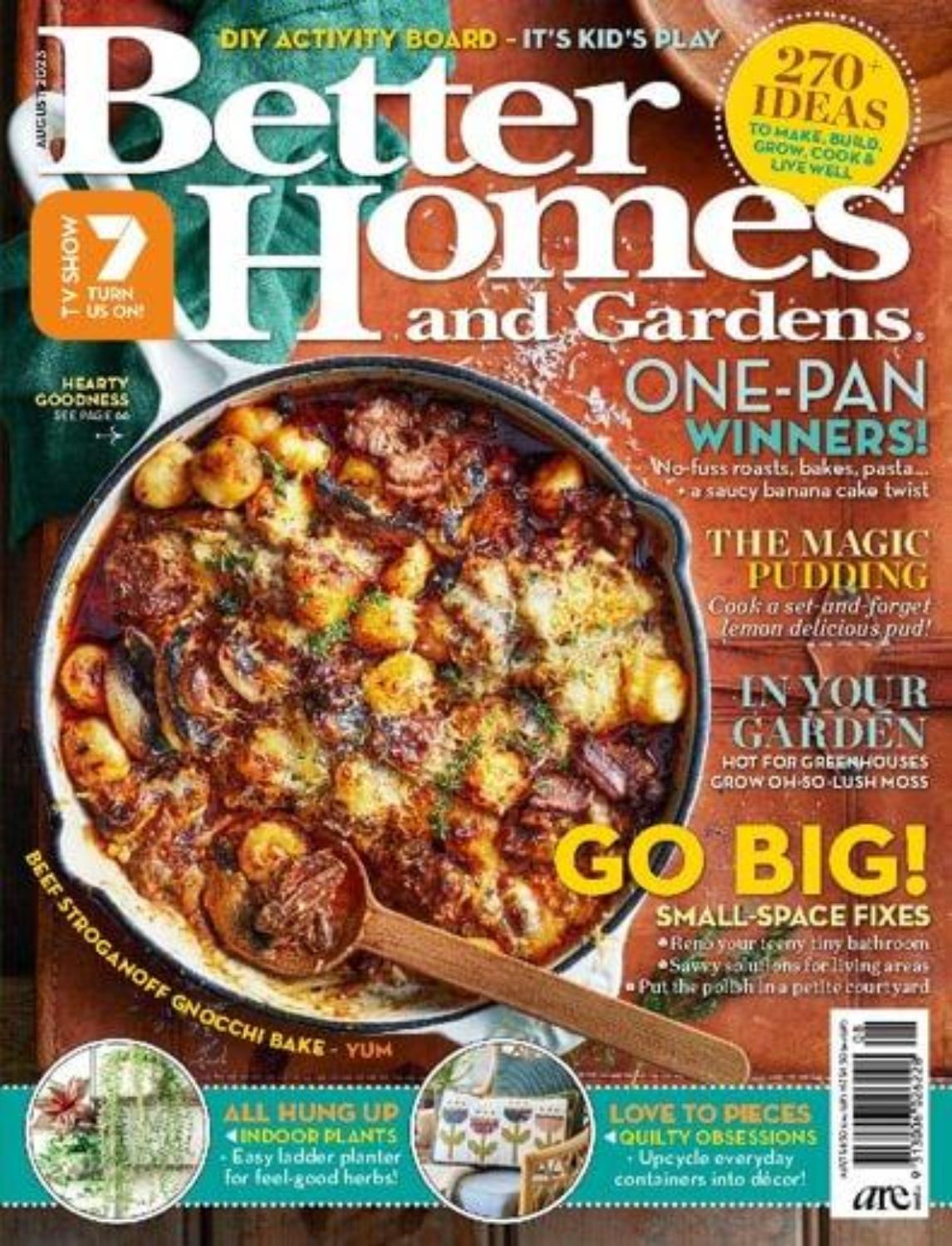 Better Homes And Gardens Magazine 12 Month Subscription Home Gardens