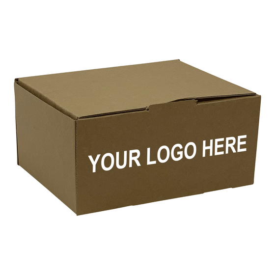 Custom Parcel Box Medium (240 x 190 x 120mm) &ndash; Kraft product photo Internal 1 DETAILS