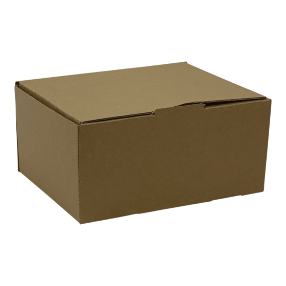 Custom Parcel Box Medium (240 x 190 x 120mm) &ndash; Kraft product photo Internal 2 DETAILS