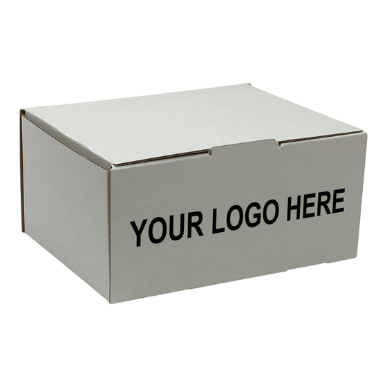 Custom Parcel Box Medium (240 x 190 x 120mm) &ndash; White product photo Internal 1 DETAILS