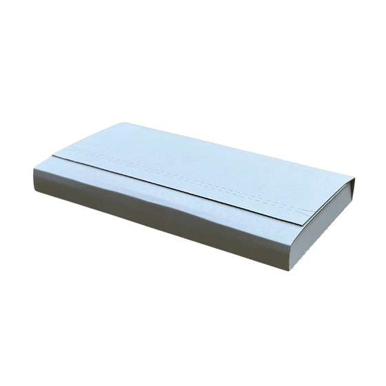 Plain Expandable Box BX8 White – 10 Pack product photo Internal 1 DETAILS